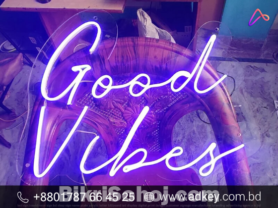 Neon Sign price in Dhaka Bangladesh